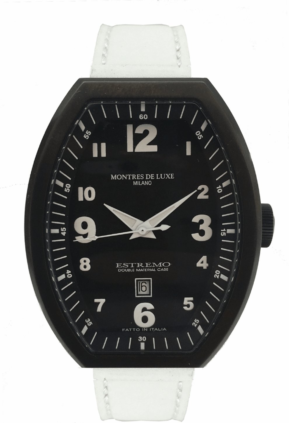 Montres De Luxe Damenuhr Quartz Schwarz
