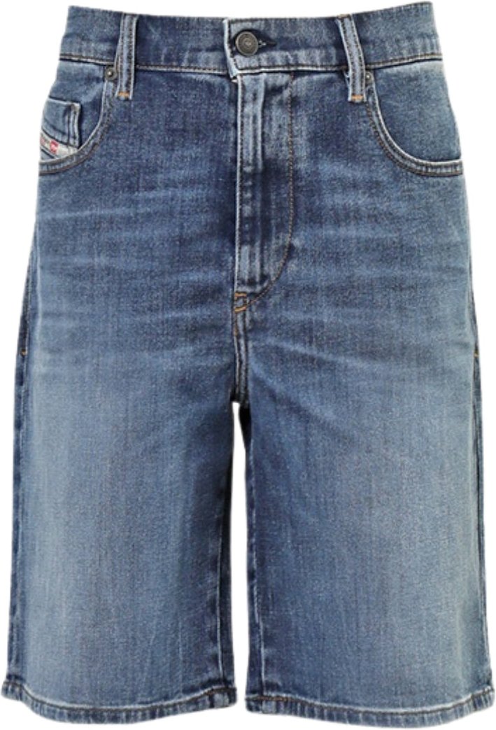 Diesel D-Strukt-Short mittelblaue Shorts