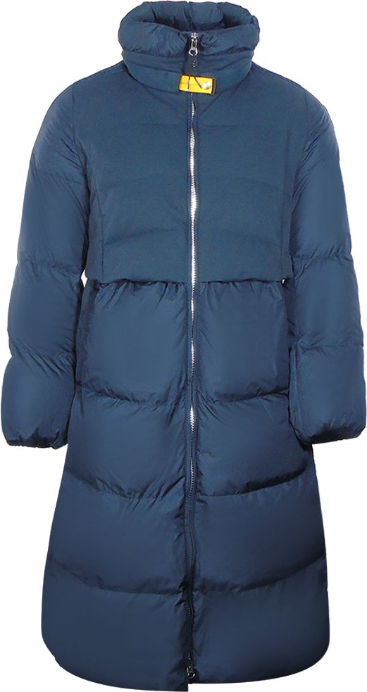 Parajumpers Comfort Fit Eyma Marineblaue lange Daunenjacke
