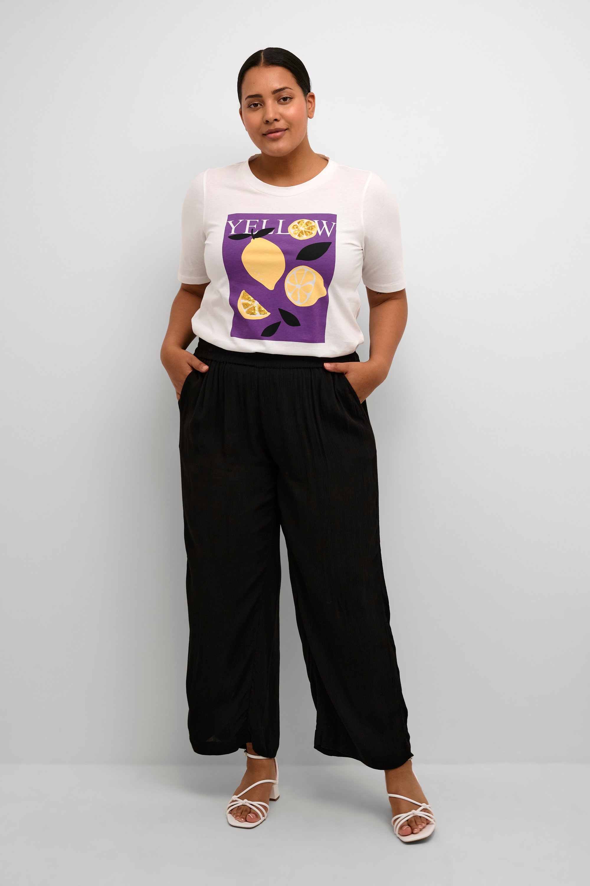 Casual Hose Loose fit Black