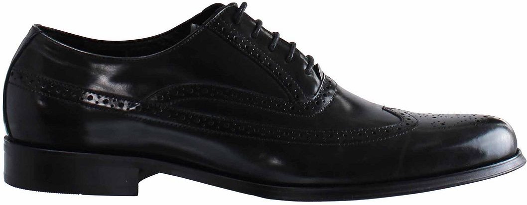 John White Finch Mens Black Schuhe