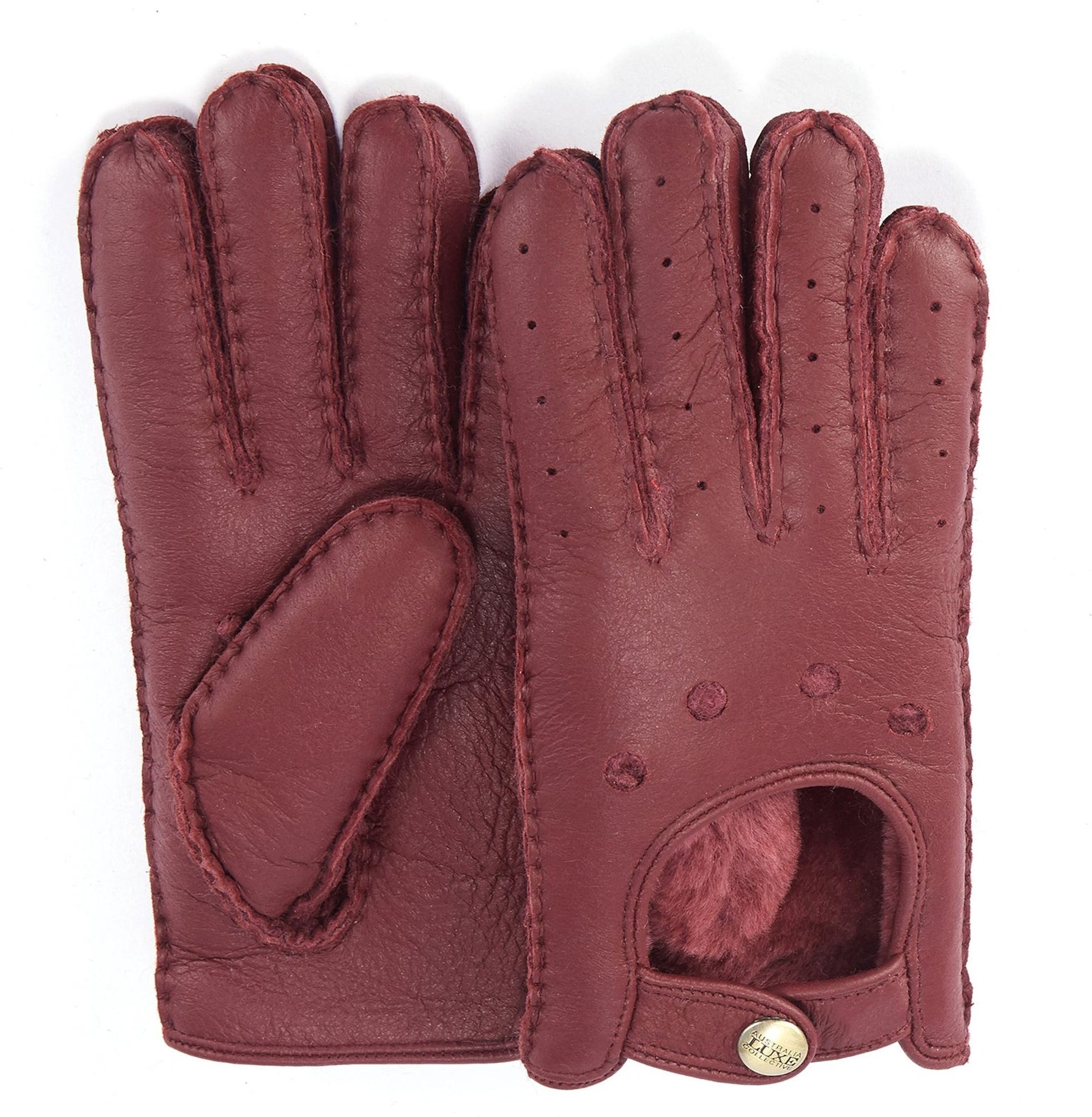 Motorradhandschuhe aus Leder, Windsor-Handschuhe