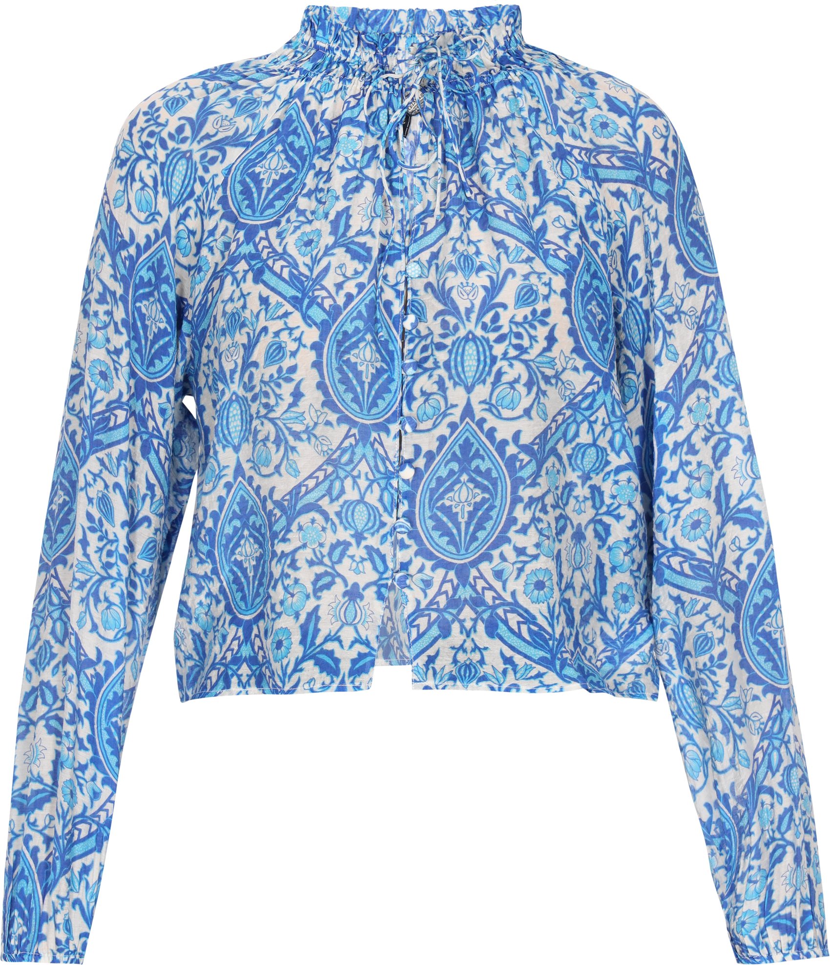 Dreimaster Bluse Frauen Türkis