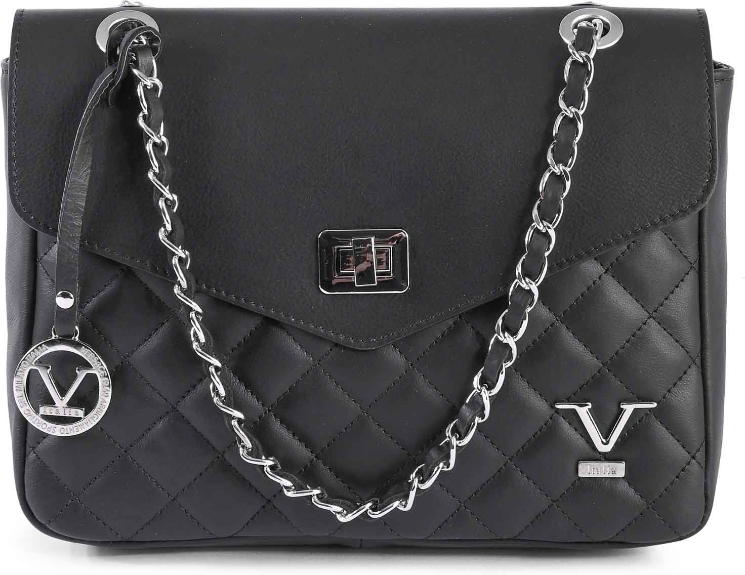 Sac à main pour femme V Italia V024M-S Sauvage Nero