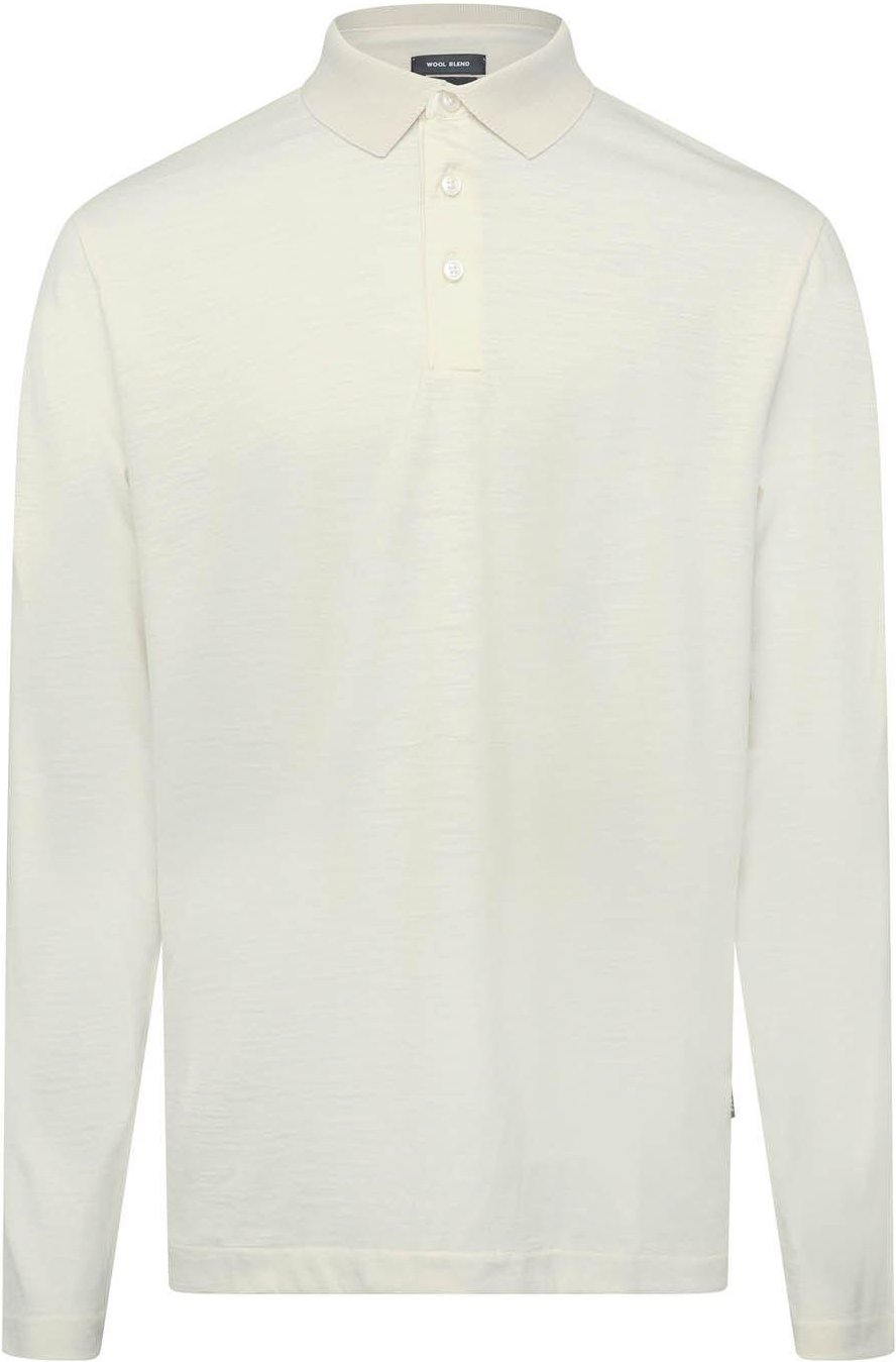Hugo Boss - "H-Pado 110" Poloshirt für Herren, Langärmlig (Weiß)