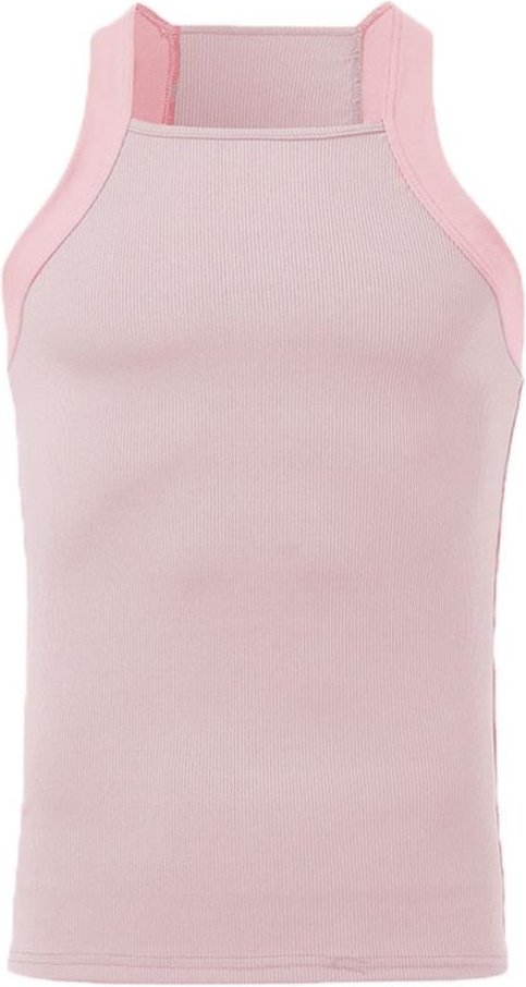 Herren Tanktop mit quadratischem Ausschnitt und breiten Trägern in Übergrößen