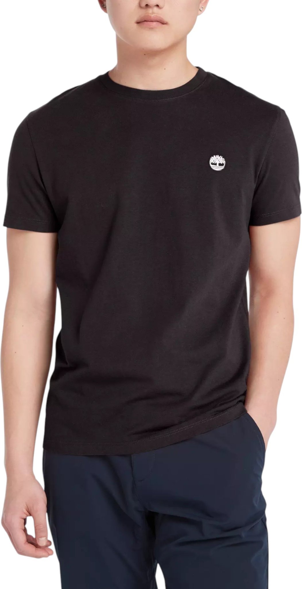 Timberland Herren T-Shirts Classic Logo Sommer Rundhals Dunstan River Tops Neu