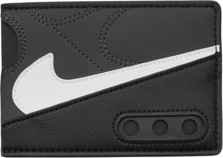 Nike Icon Air Force 1 Geldbörse (Dunkles Rauchgrau/Schwarz)