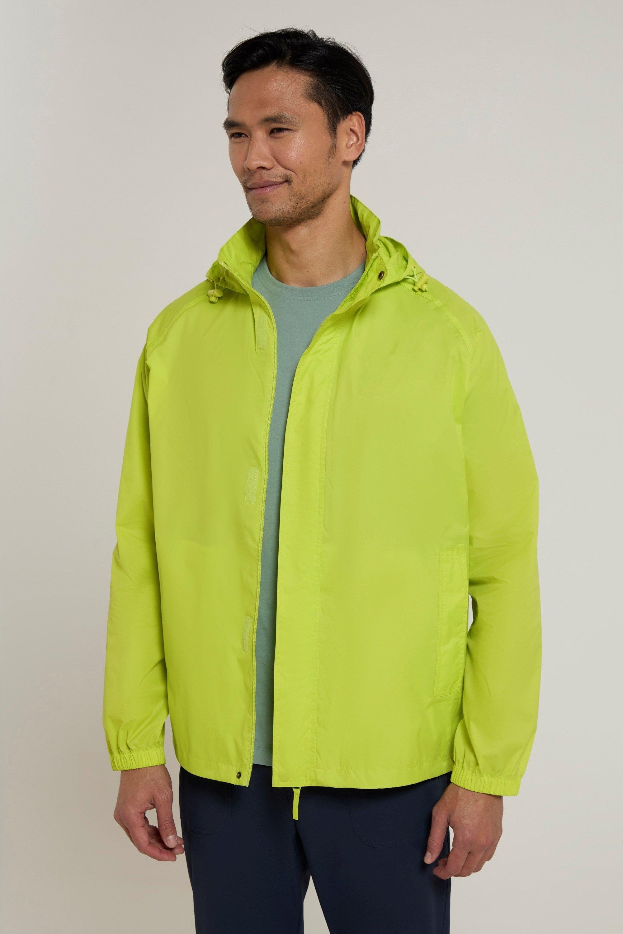 Mountain Warehouse - "Pakka II" Jacke, wasserfest für Herren (Limone)