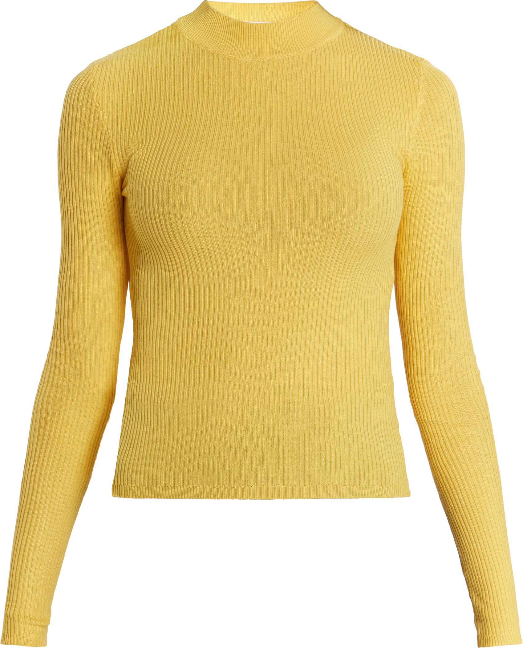 Mymo Strickpullover Damen Höllengelb
