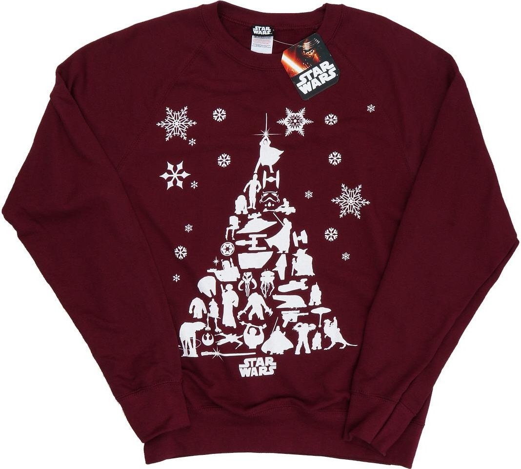 Star Wars - Sweatshirt für Damen (Burgunderrot)