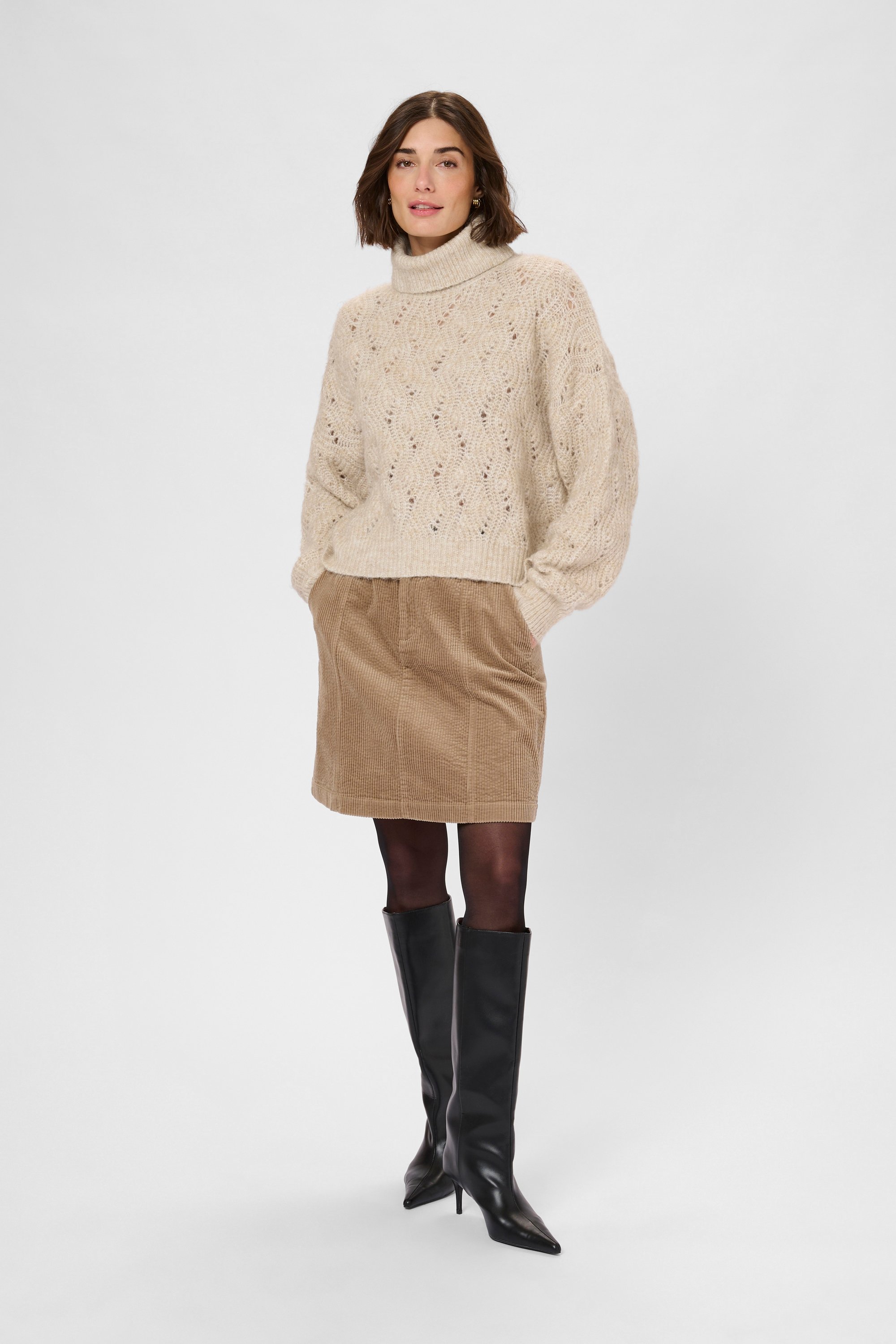 Strickpullover CUkimmy Strickpullover Oversize fit beige