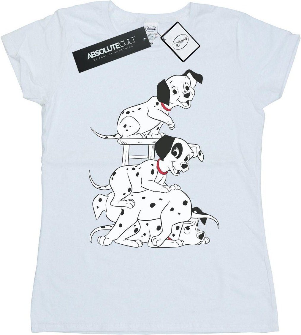 Disney - "101 Dalmatians Chair" T-Shirt für Damen (Weiß)