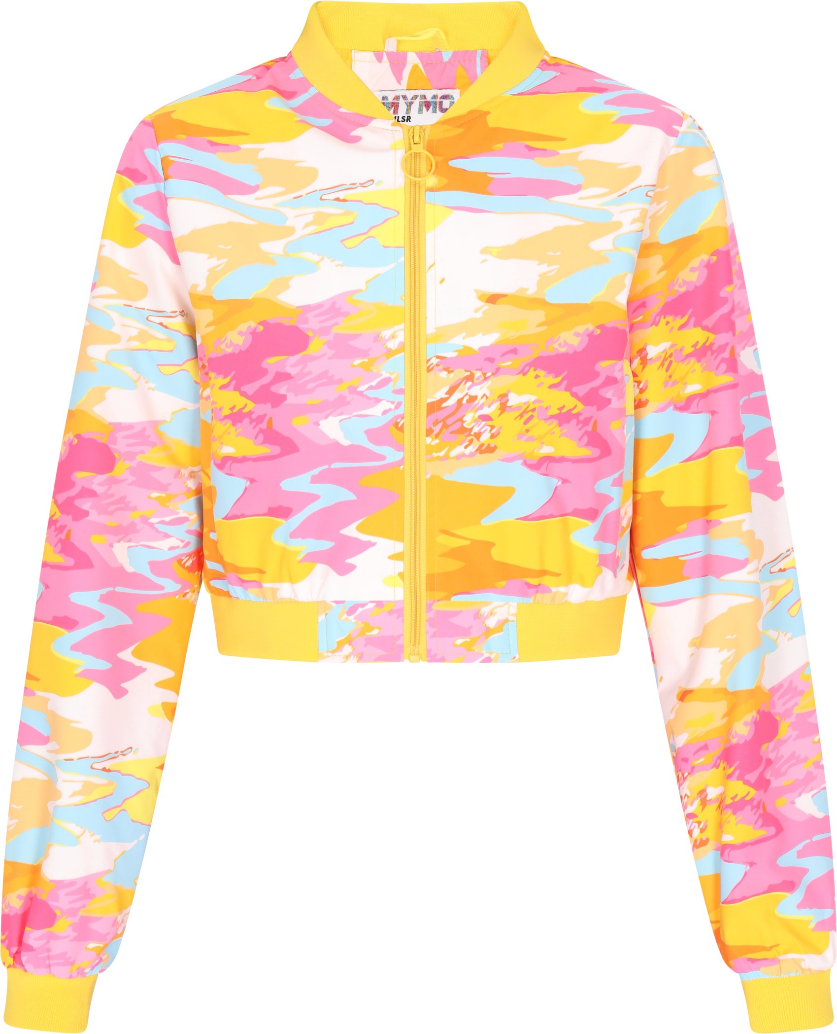 Mymo Jacke Frauen orange mehrfarbig