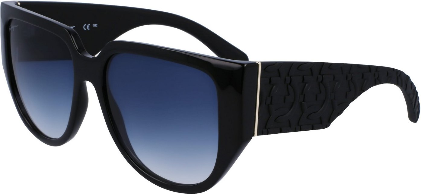 Ferragamo Damen-Sonnenbrillen 55/17/145 mm Bio Spritzguss
