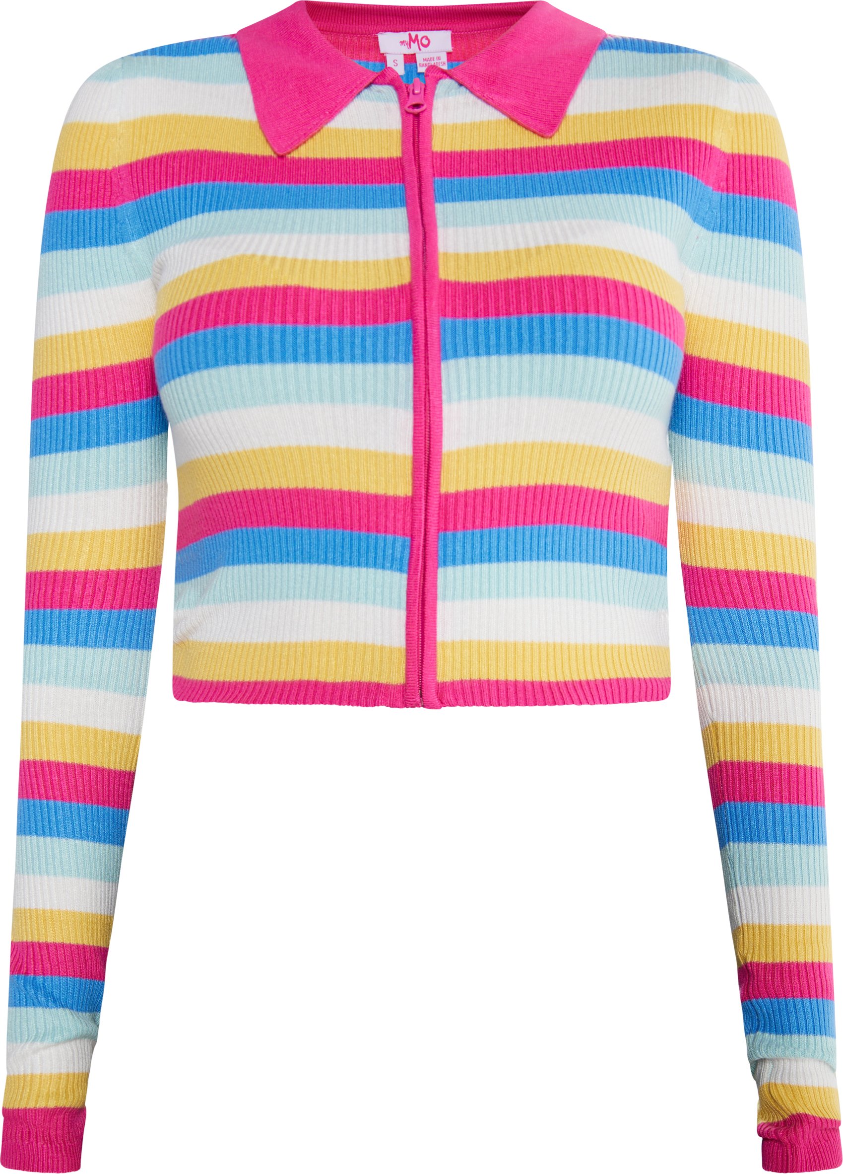 Mymo Gestreifte Zimmer Damen Rosa Mehrfarbig