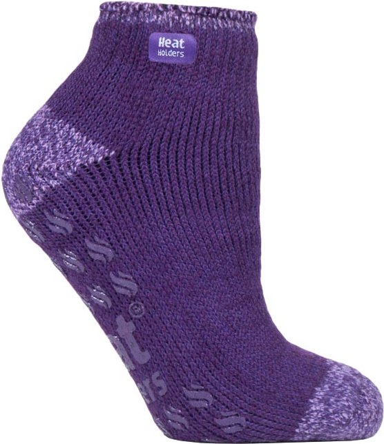Thumbnail - Damen 2,3 Tog thermische niedrig geschnittene Knöchel Pantoffelsocken in 4 Farben
