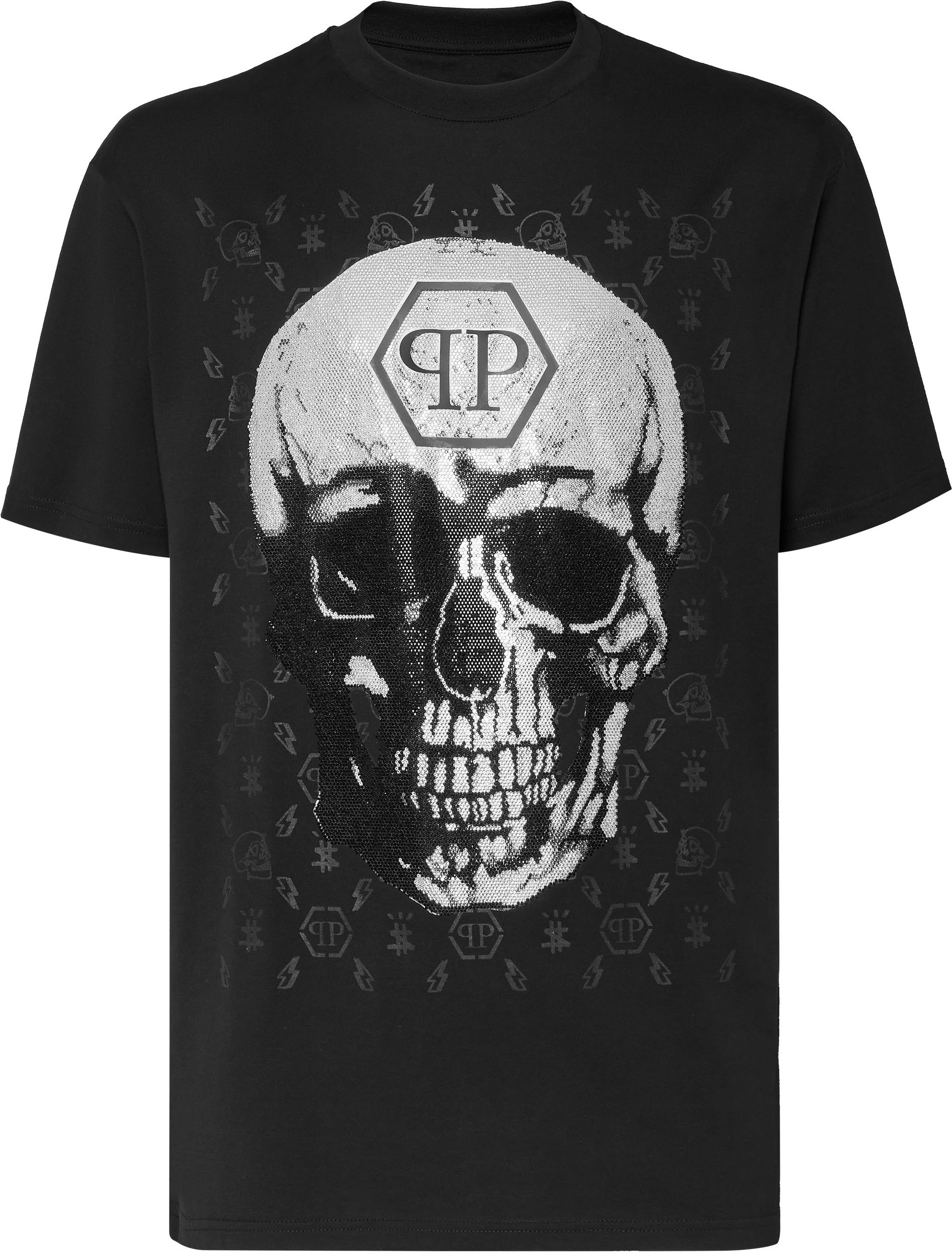T-Shirt Skull And Plein