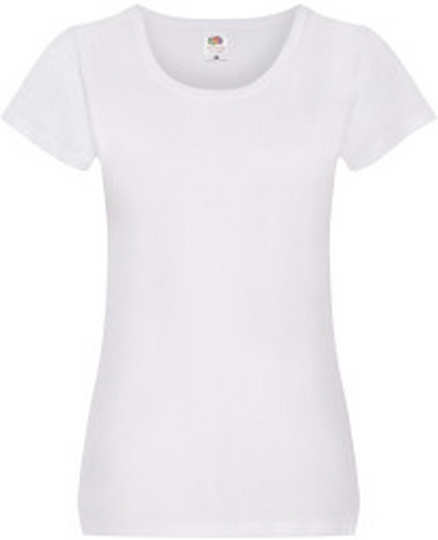 Fruit of the Loom - T-Shirt für Damen (Weiß)