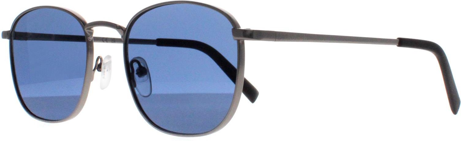 Calvin Klein Square Mens Matte Gunmetal Solid Blau CK20122S