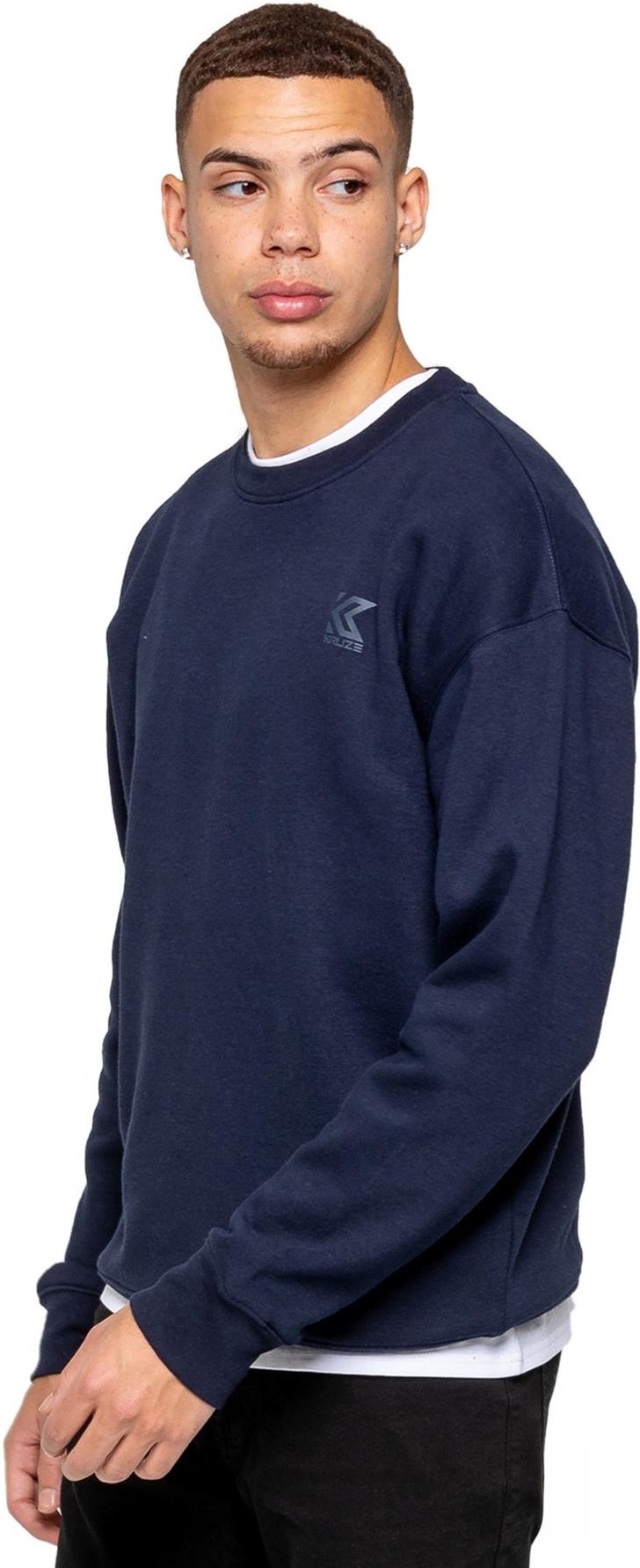 Kruze | Herren Oversized Sweatshirt mit Rundhalsausschnitt