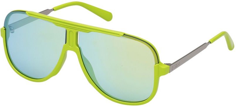 Grüne Harz-Sonnenbrille