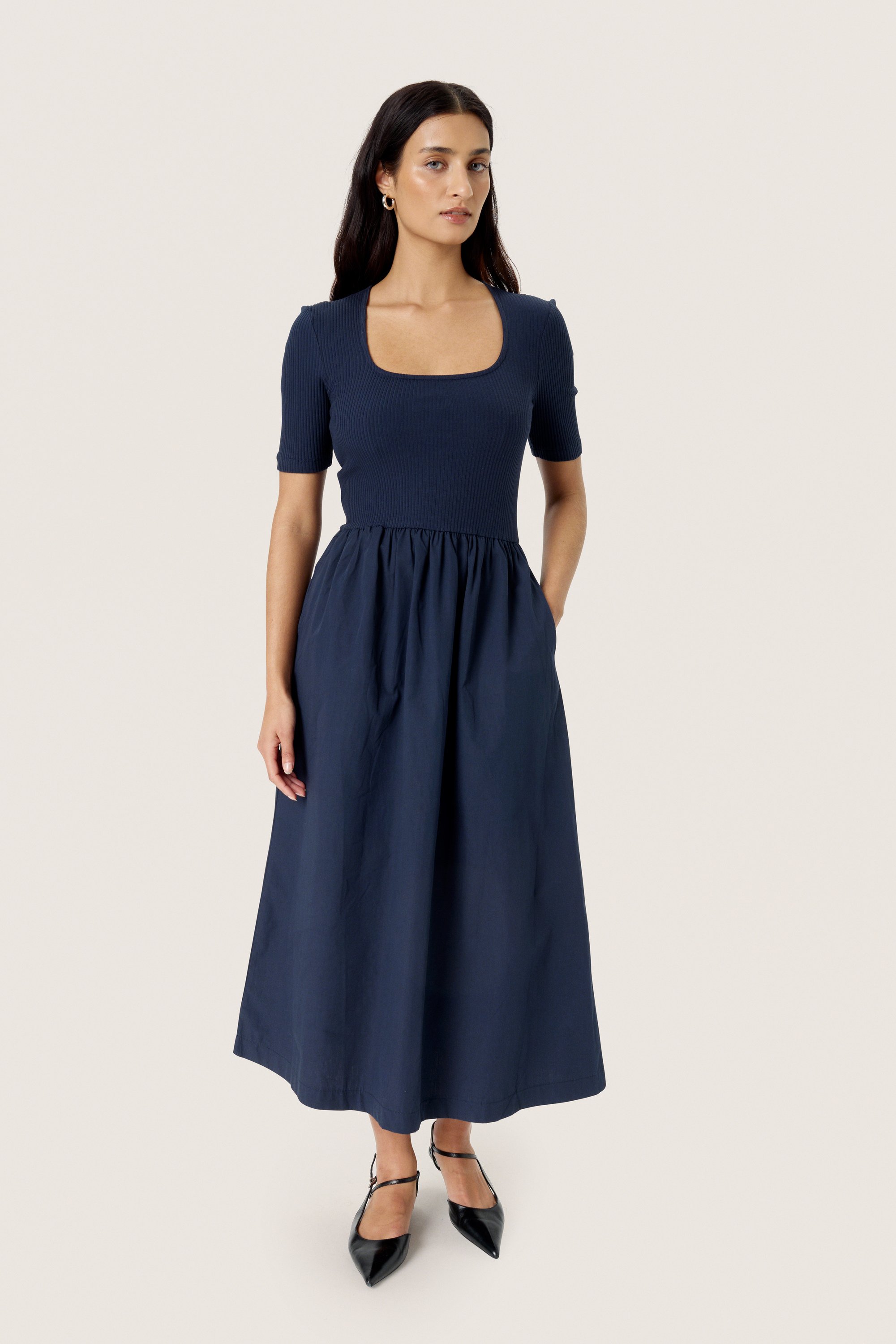 Jerseykleid SLSimone Jerseykleid Feminine Form dark blue