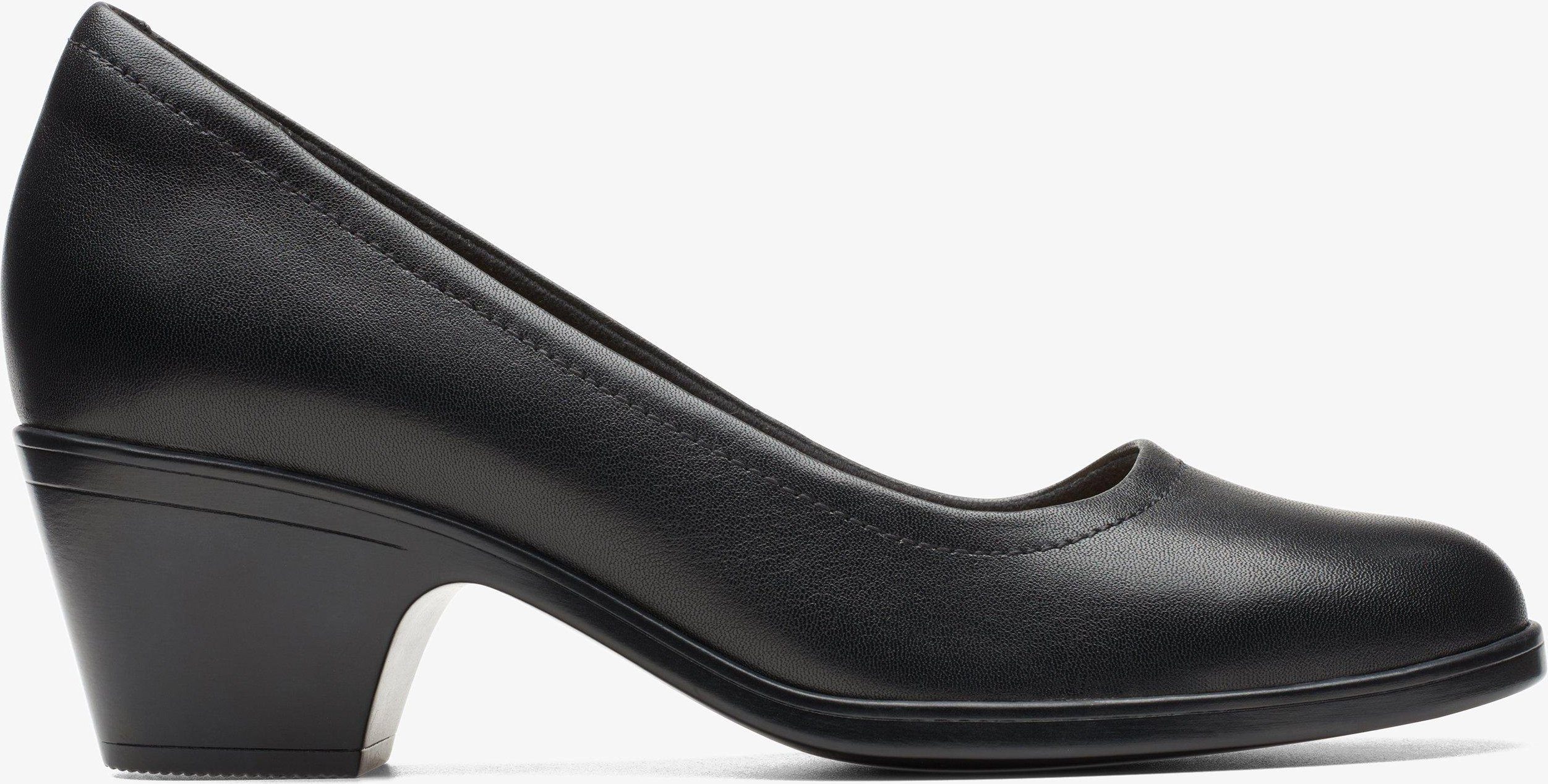 Emily2 Rubin Schwarze Lederschuhe