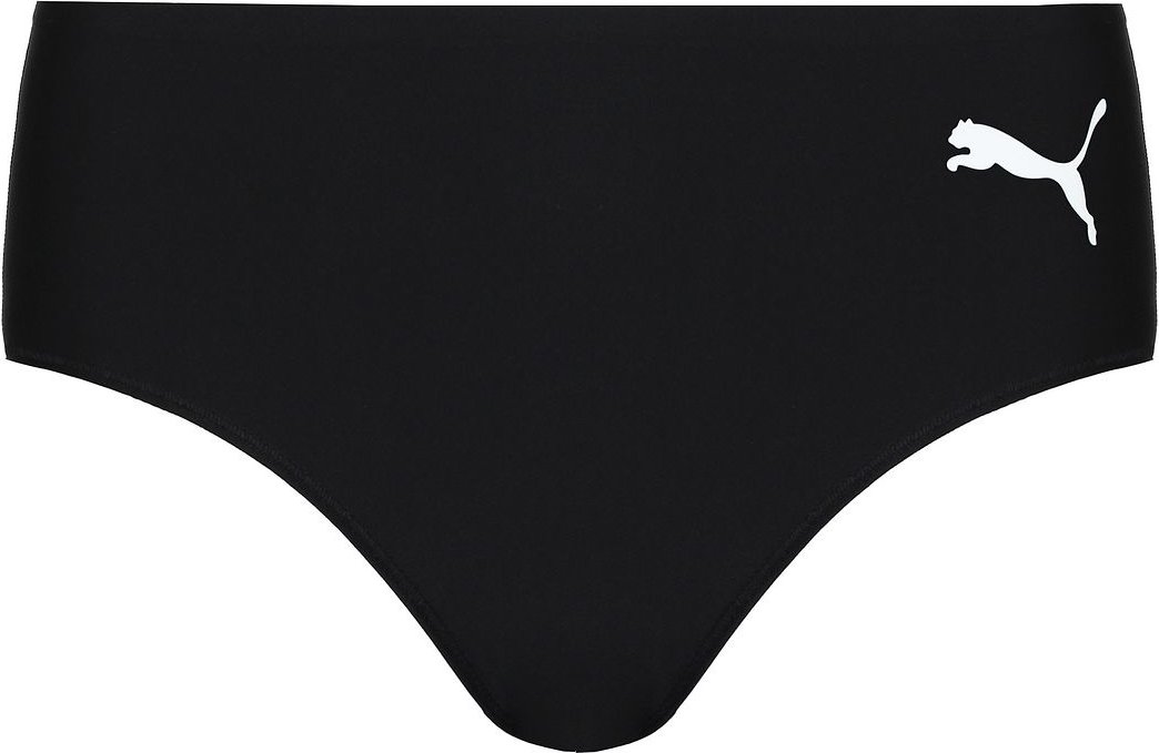 Puma Logo Womens Black/White Brief Bikini