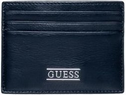Guess Schwarzer Leder-Kartenhalter