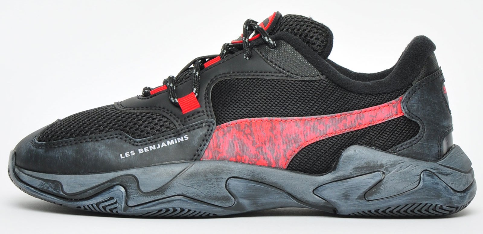 Puma x Les Benjamins stürmisch schwarze Low -up -Herren -Trainer 370040 01