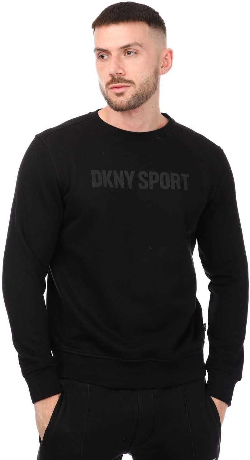 DKNY - Sweatshirt Rundhalsausschnitt für Herren (Schwarz)