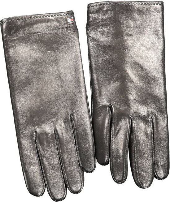 Tommy Hilfiger Schwarze Lederhandschuhe für Männer