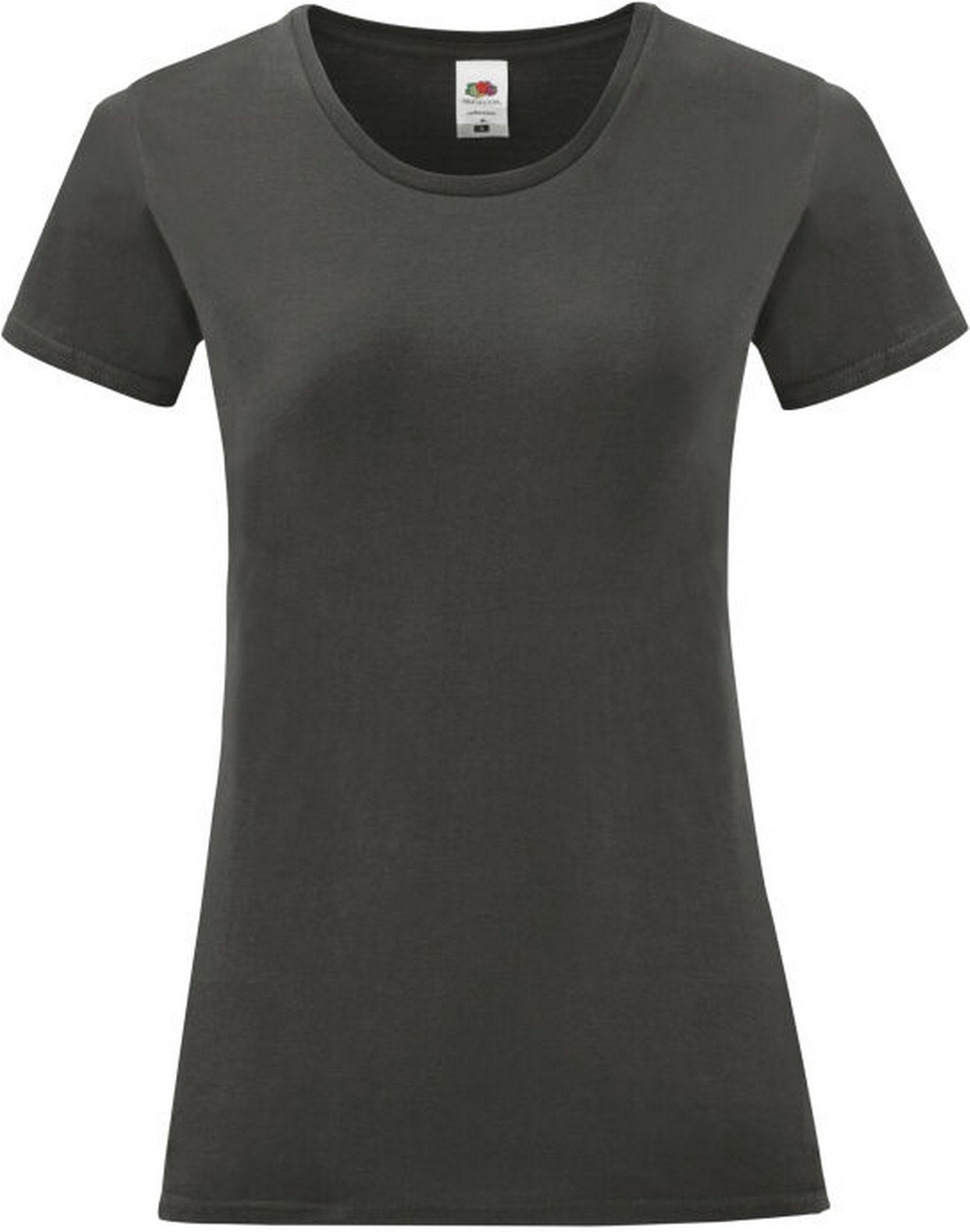 Fruit of the Loom - "Iconic" T-Shirt für Damen (Hellgrau)