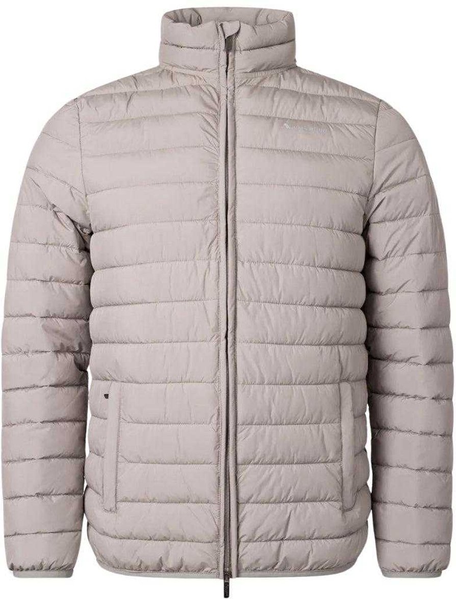 Aquascutum - Steppjacke für Herren, Stehkragen, Aktiv (Grau)