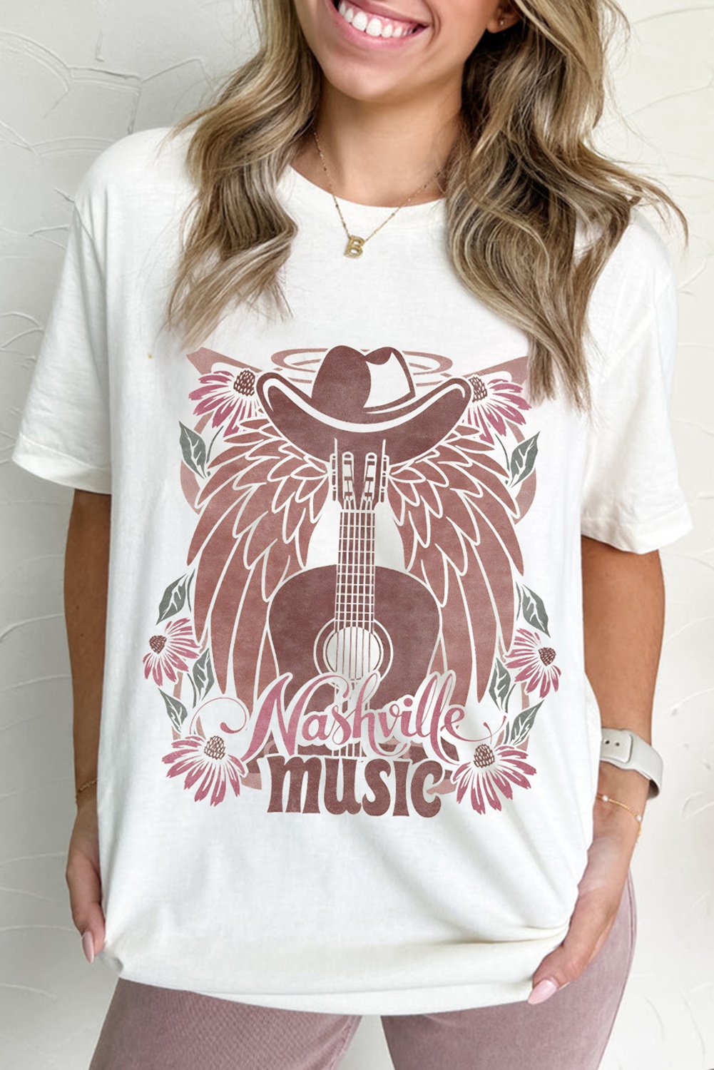 Nashville Musik Grafik T-Shirt