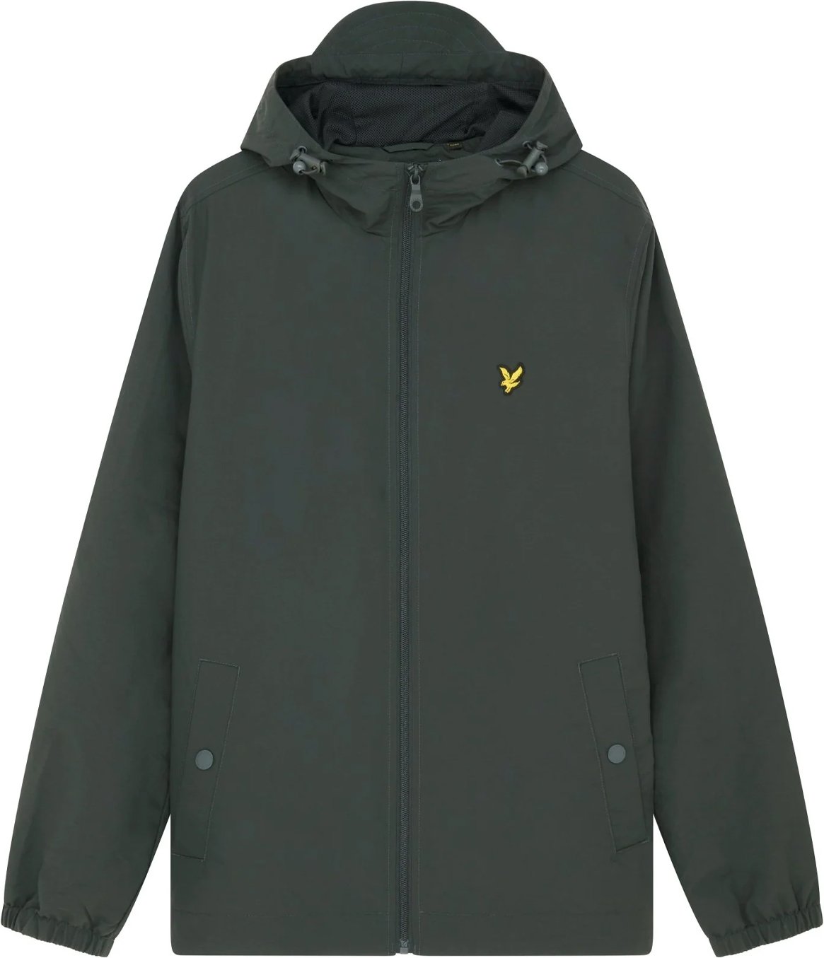 Lyle & Scott - Jacke Durchgehender Reißverschluss für Herren (Metallisches Blaugrau)