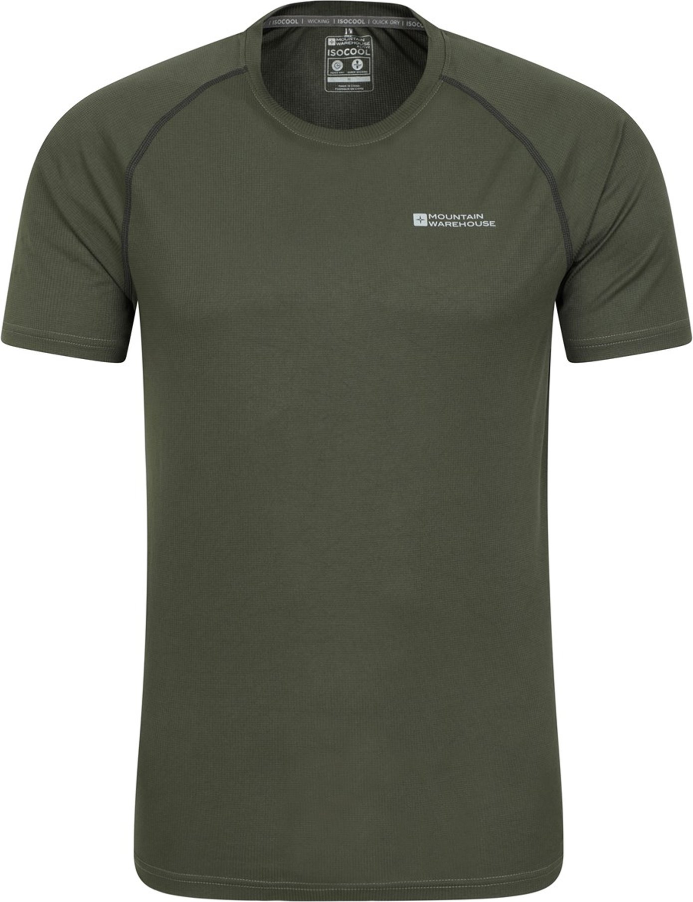 Mountain Warehouse - "Aero II" T-Shirt für Herren (Khakigrün)