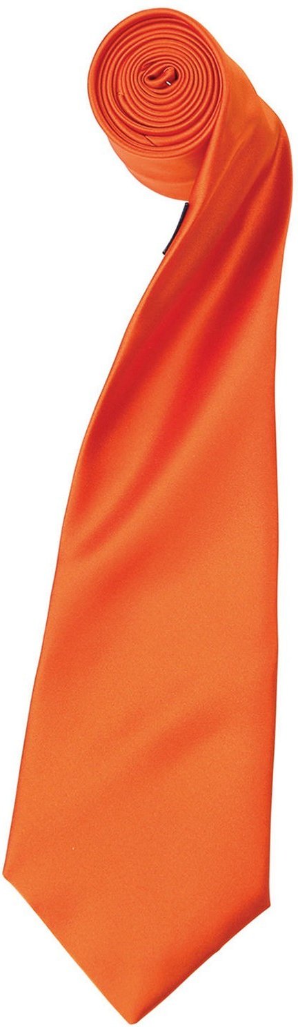 Premier - "Colours" Krawatte für Herren/Damen Unisex (Terrakotta)