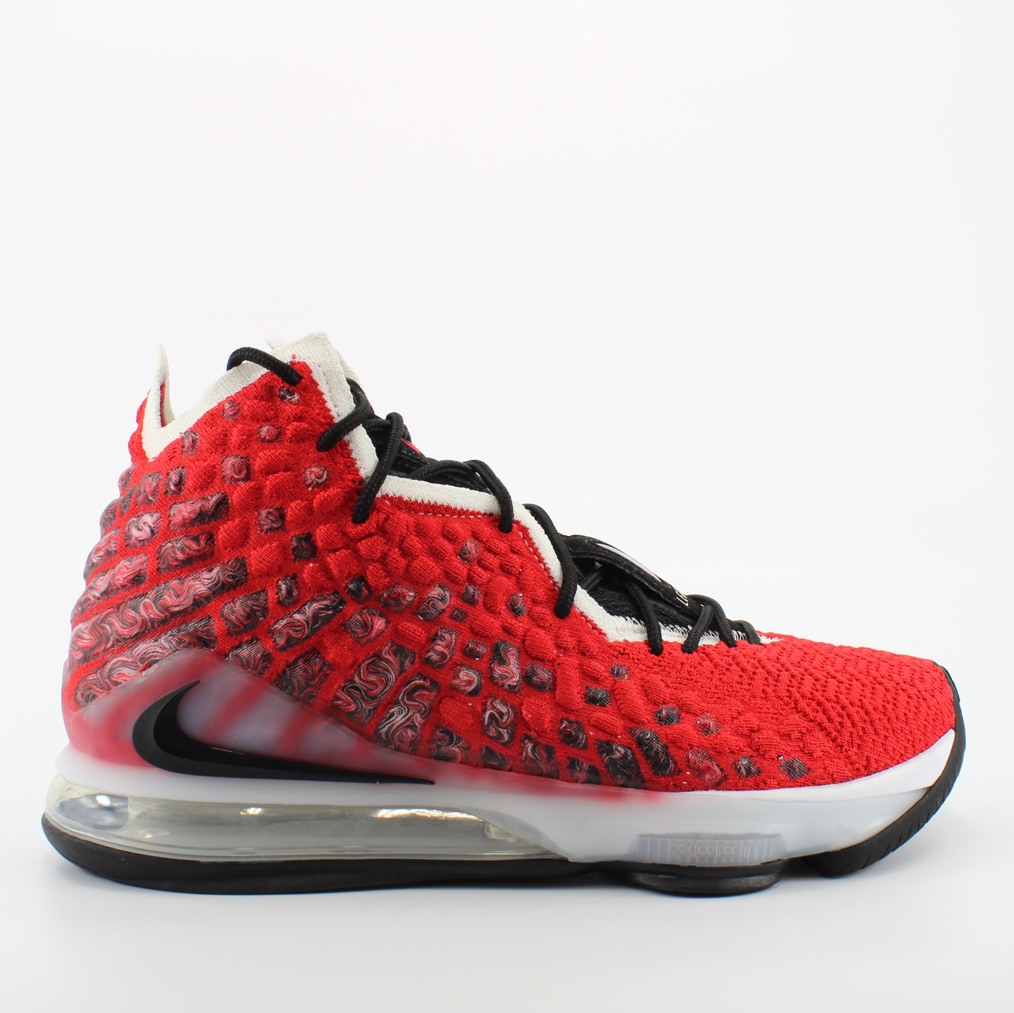 Thumbnail - Nike Lebron XVII Red Textile Schnüren -Herren -Trainer BQ3177 601