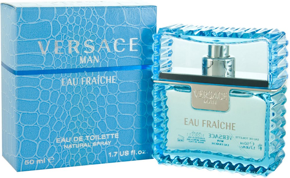 Versace Man Eau Fraiche Eau de Toilette 50ml Spray für Ihn