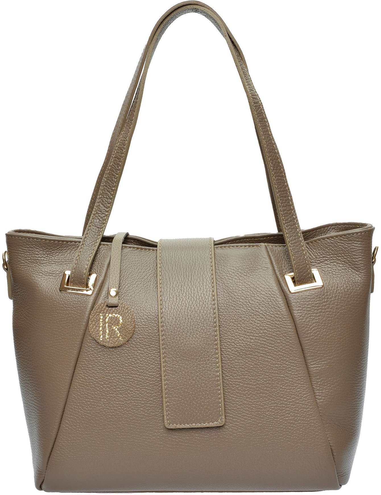 Isabella Rhea Beige Lederhandtasche