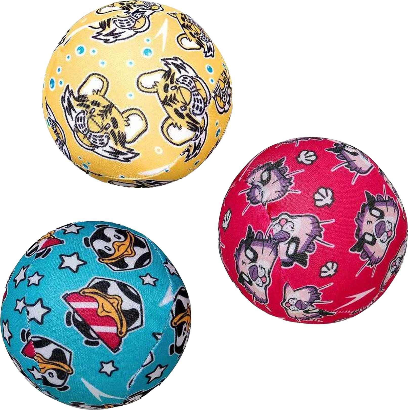 Speedo - Wasserbälle "Learn To Swim" 3er-Pack (Gelb/Rot/Blau)