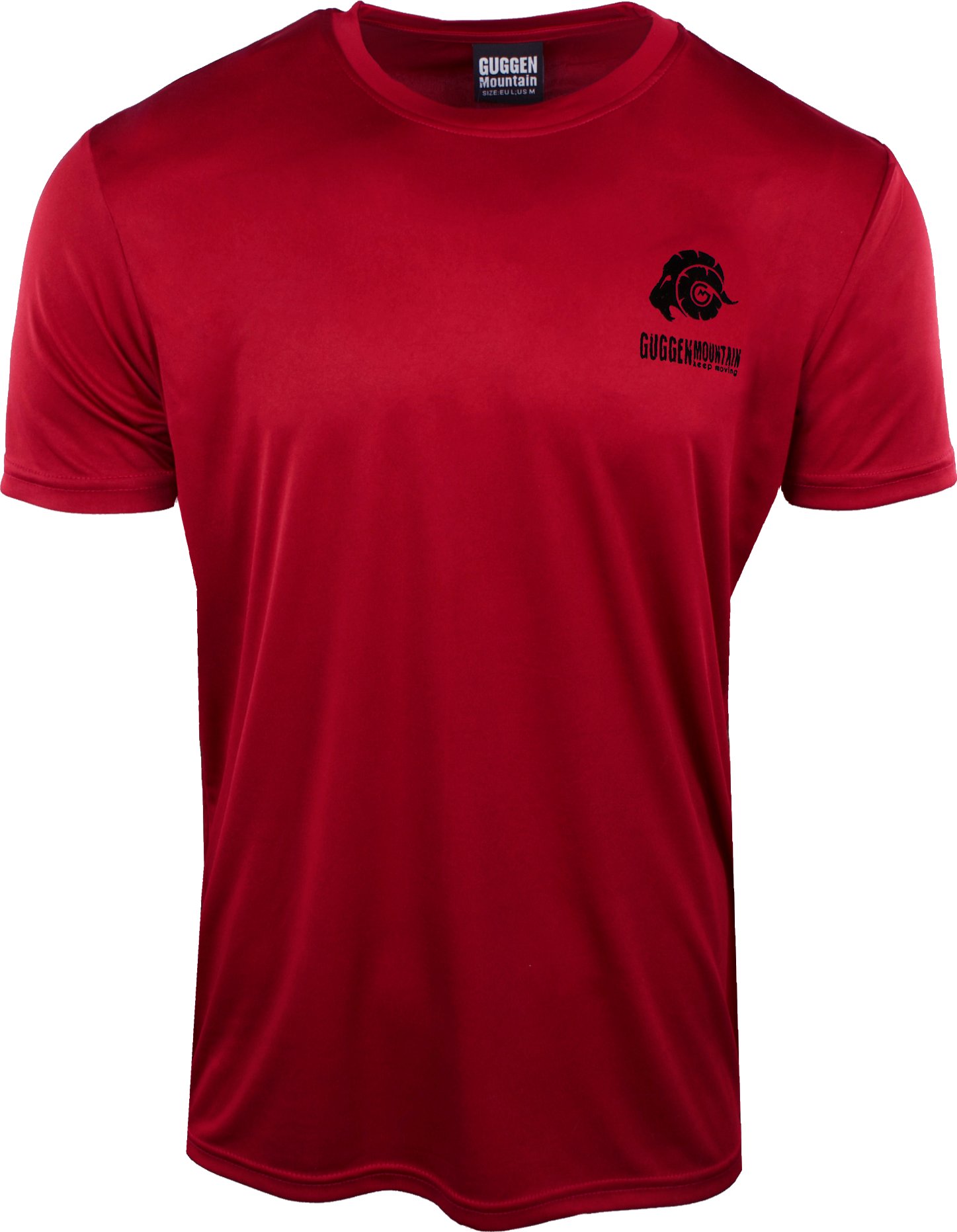 Herren Fitness Funktionsshirt T-Shirt Sport Outdoor Rot