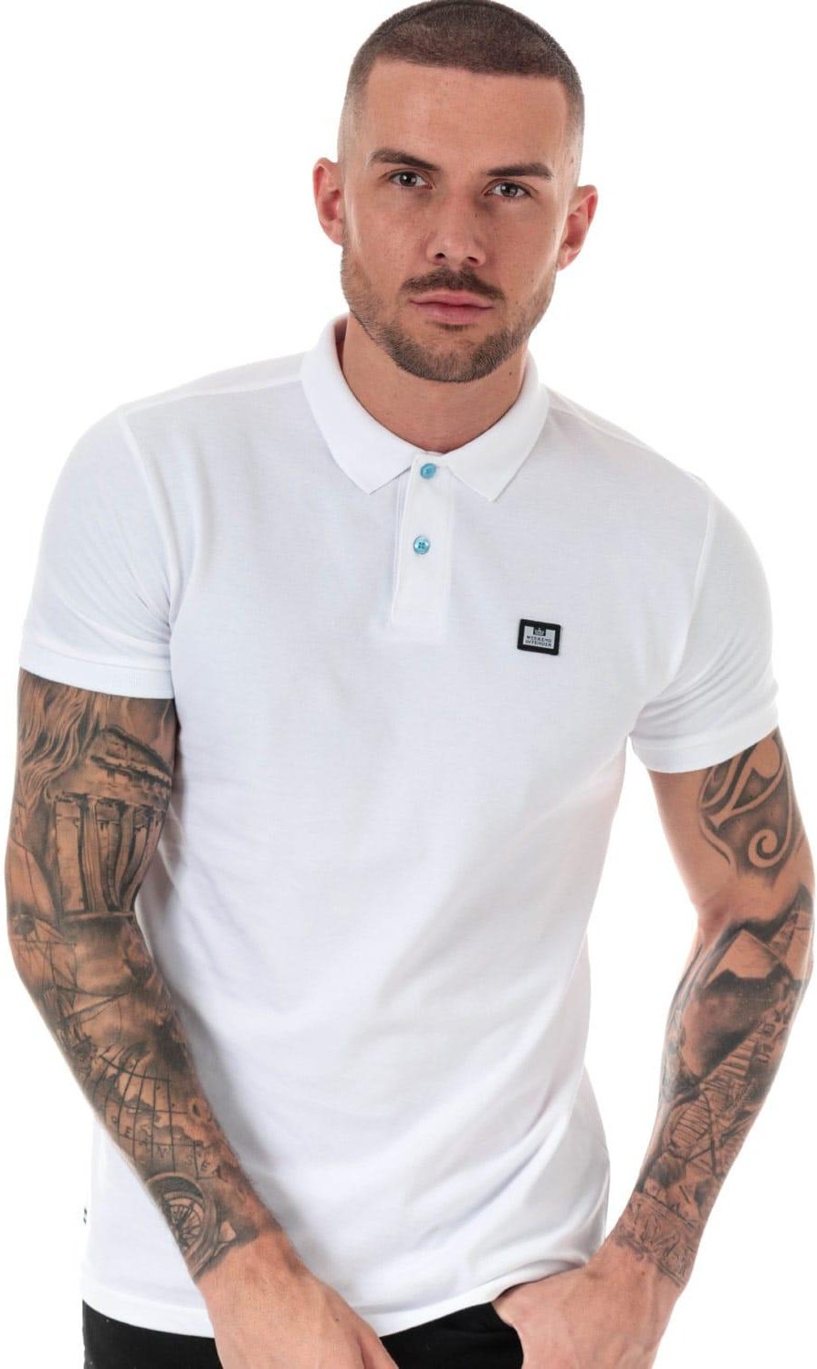Weekend Offender - "Barnum" Poloshirt für Herren (Weiß)