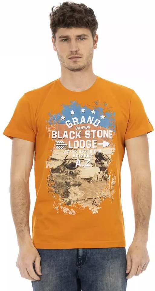 Grafik-T-Shirt Grand Canyon Black Stone Lodge Modell