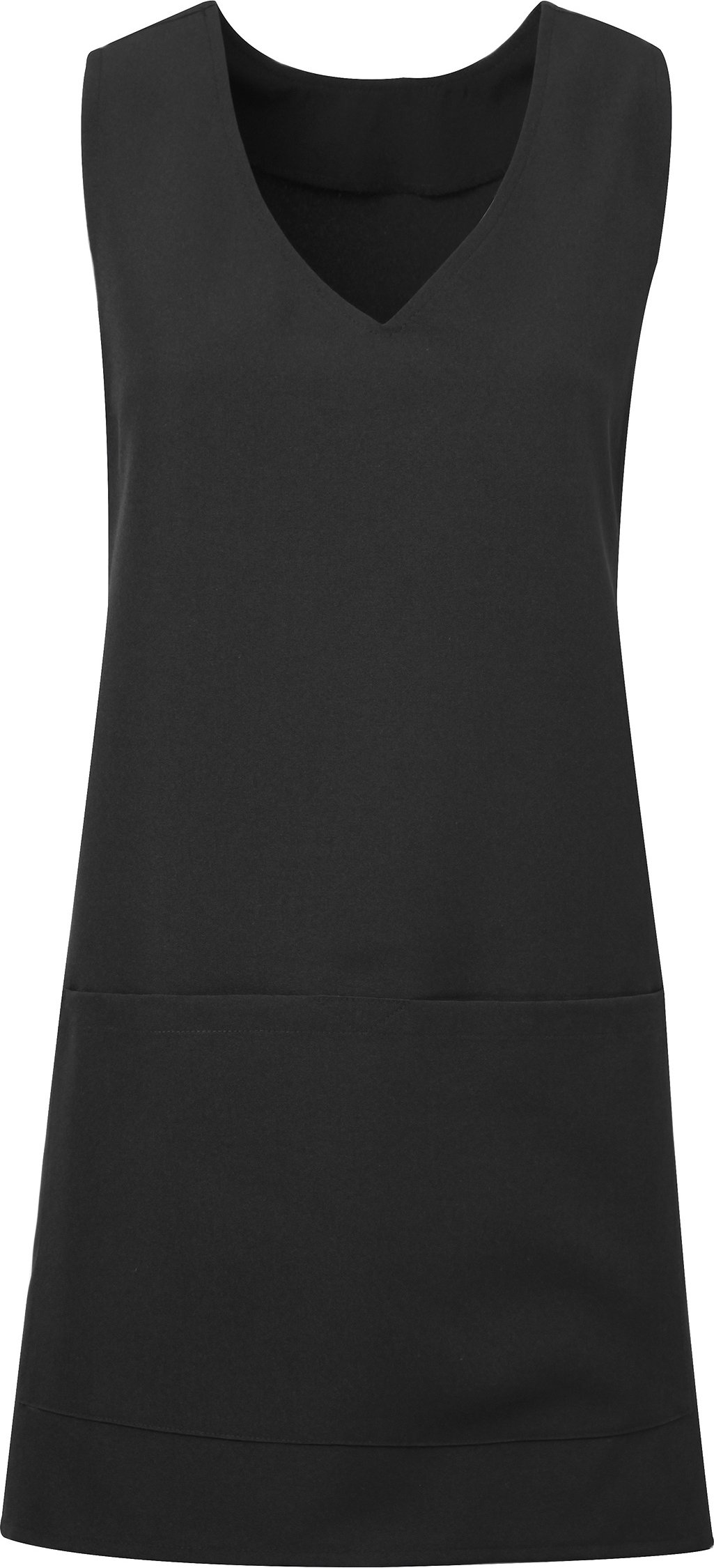 Premier Womens/Damen Wickel Tunic Schürze (Schwarz)