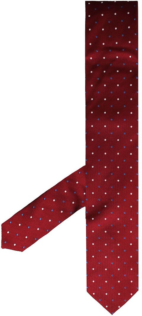 Hackett London 2 Col Dot gedruckte Herren rote Krawatten