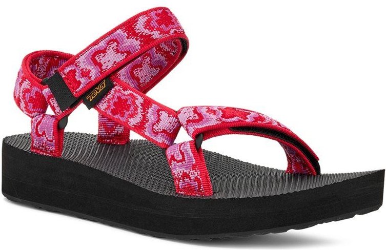 Teva Midform Universal Damen Rosa Sandalen