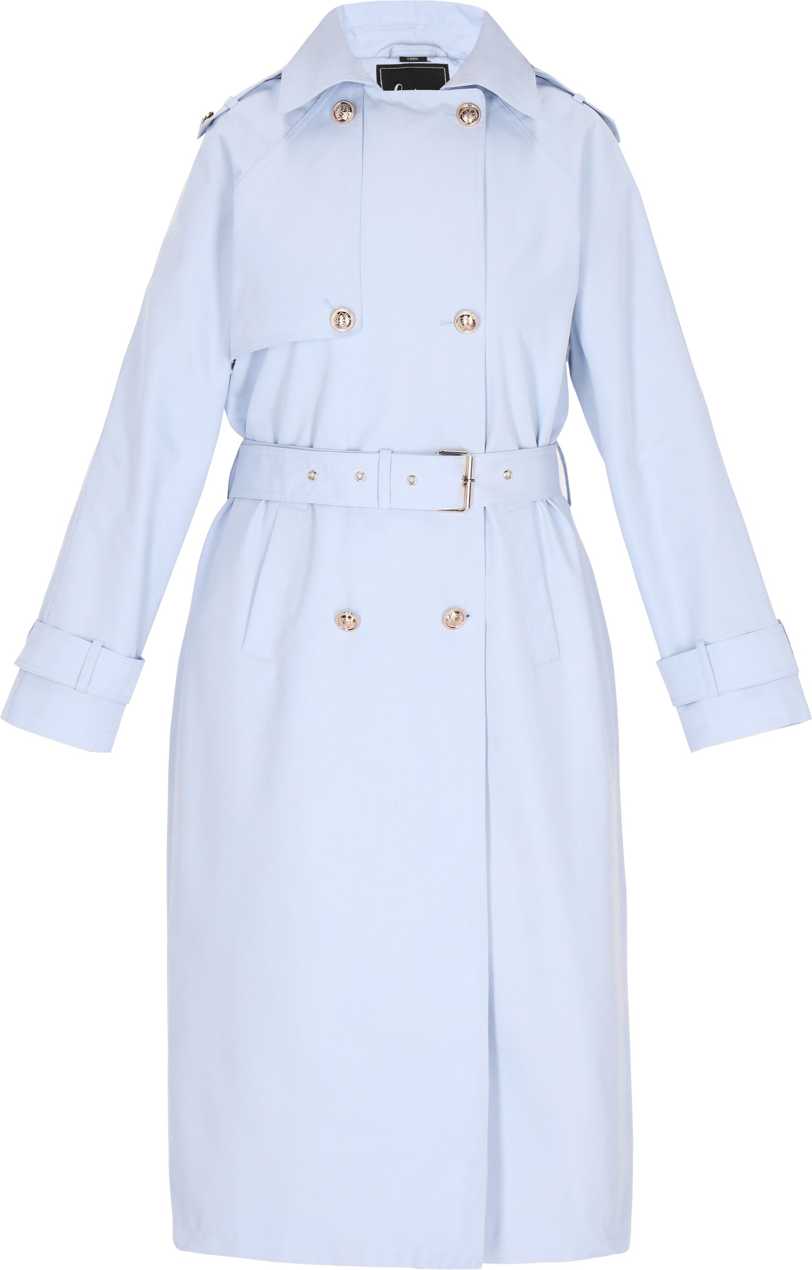 Faina Mantel Frauen hellblau